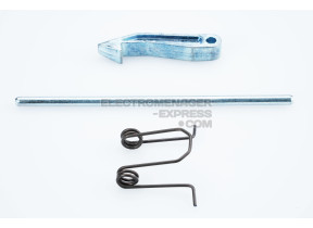 Kit crochet porte + ressort 49031117