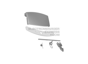Kit de poignée de hublot argent pour lave-linge 4055085551