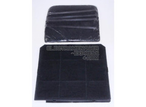 Kit filtre à charbon cassette + filtre mousse avec fixations AS0001676