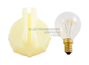 LAMPE DE FOUR 40W-E14 + OUTIL DE DÉMONTAGE 00613655