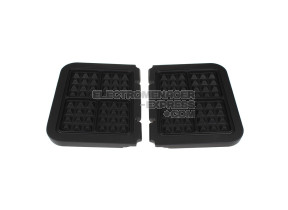Lot de 2 plaques gaufrier (gr020) GR020E