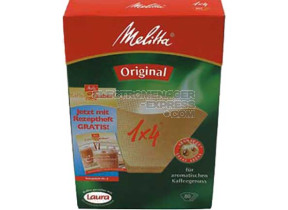 MELITTA 4 FILTRE PAPIER 1X4 80 PIECES PZ AROMAPOR MEL0109761
