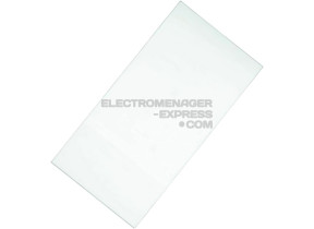 Original plaque de verre couvercle glasabdeckung glasscheibe einlageboden einlegeboden innenraumablage disque glasboden boden platte 410x210mm gefrierschrank kühlgefrierkombination 7271680