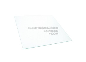 Plaque en verre 402x379x5mm 2426294415