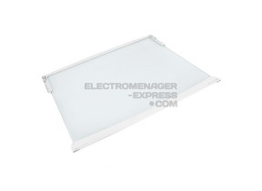 PLAQUE EN VERRE + ENJOLIVEUR AR & AV ( 53 X 34CM) 613187