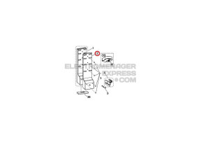PLAQUE VERTICALE AR .CIRCULATION AIR (MULTIFLOW) H=915 C00292649