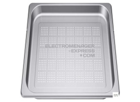 Plat inox perfore pour four vapeur cuisson cuisiniere Bosch 17007066