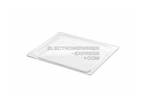 Plateau lèche frites en verre (38,5 x 32,5mm) 00114537
