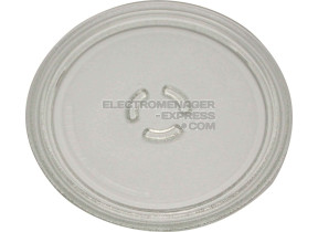 PLATEAU TOURNANT EN VERRE Ø 28CM 481246678407