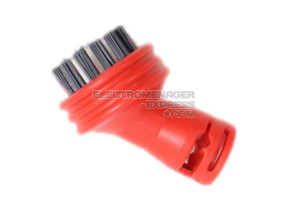 PO BROSSE RONDE PLASTIQUE, ROUGE HANDY M0006453