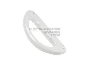 Poignée de porte blanche pour réfrigérateur/congélateur 4055121018