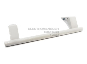 Poignée de réfrigérateur de couleur blanche, 210 mm (155 mm c.t.c.) Liebherr 7430670