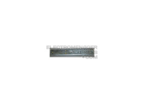 Rail coulissant droit perforé l313mm 4902930300