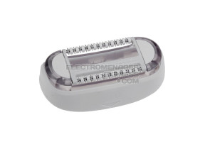 Rouleaux massants extra large blanc (34mm) 81533165