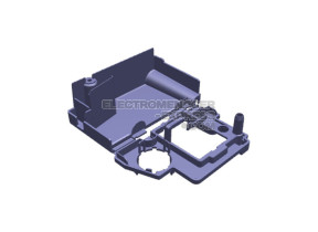 Support pompe avec couvercle s pour seche-linge Aeg 136653114