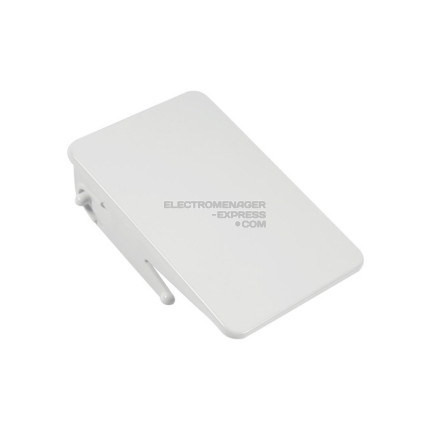 Abattant blanc de filtre pour lave-linge