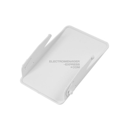 Abattant blanc de filtre pour lave-linge