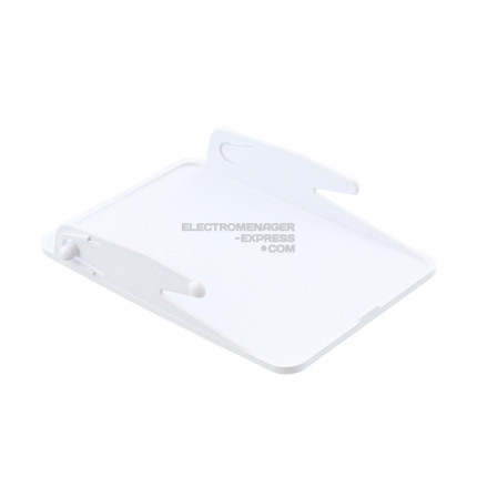 Abattant blanc de filtre pour lave-linge
