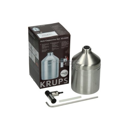 Accessoire cappuccino avec pot à lait en inox