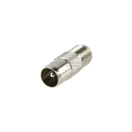 Adaptateur f fem/tv m 9.5 mm m