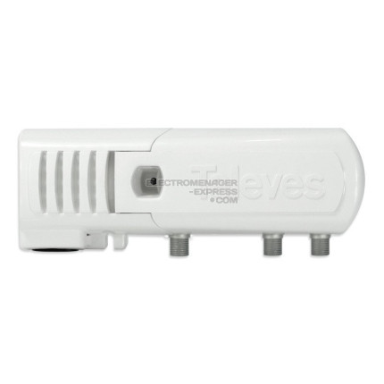 Alimentation 24v 130ma 5504 1 entrée 2 sorties f 5504 televes