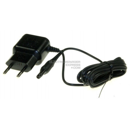 Alimentation u4 5,4w 15v 2p eu noir 1,8m