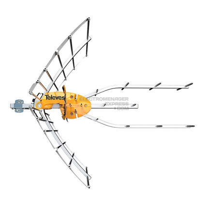 Antenne uhf ellipse lte700 5g gain 38 db televes