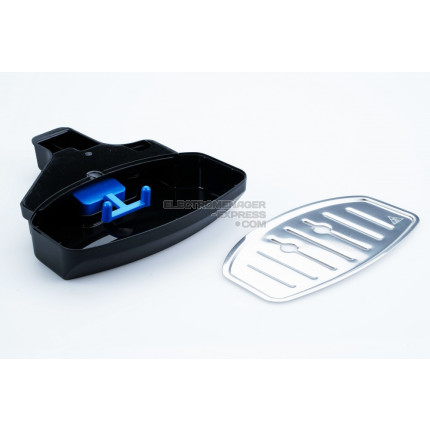 Bac avec grille