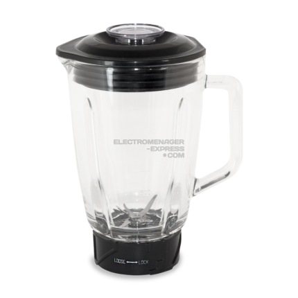 Bol de blender avec couvercle et lames