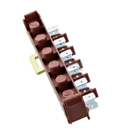 Borne de connexion à 6 pôles