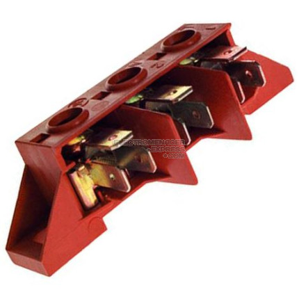 Bornier alimentation secteur 3 voies cuisiniere