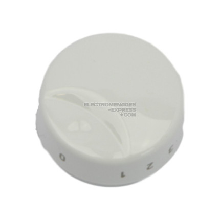 Bouton 12 positions blanc table de cuisson teka