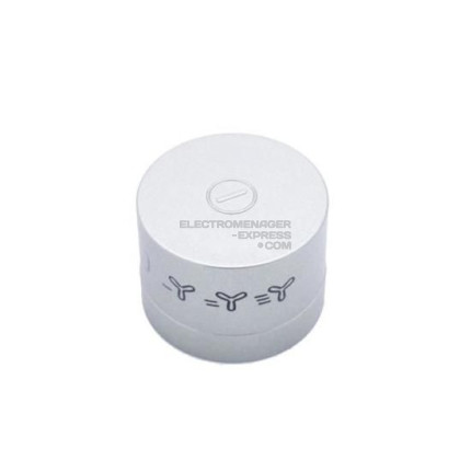 Bouton (d35 h15) inox