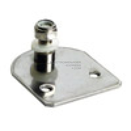 Bouton de commande chrome