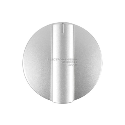 Bouton de couleur argent et gris