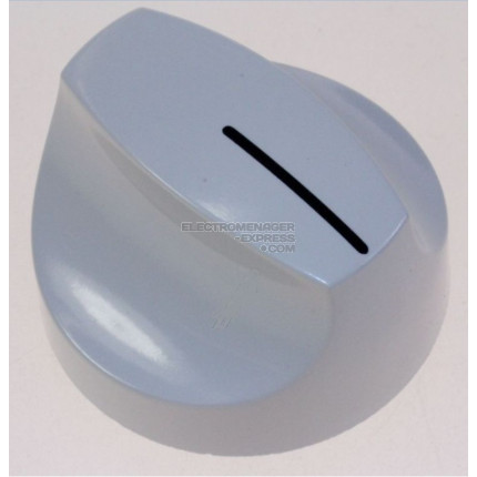 Bouton de gaz blanc