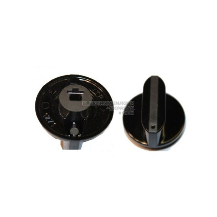 Bouton de sélecteur noir