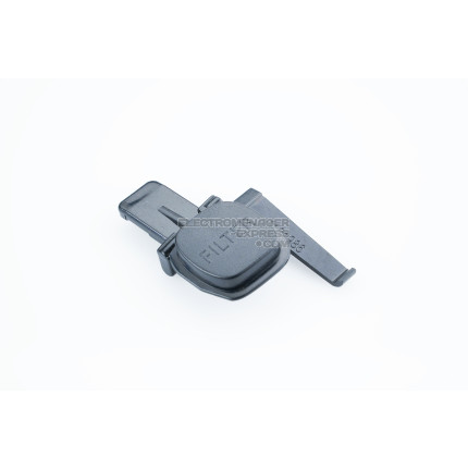 Bouton gauche de grille de filtre pour aspirateur cylindrique
