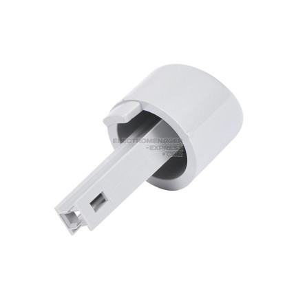 Bouton gris pour lave-linge