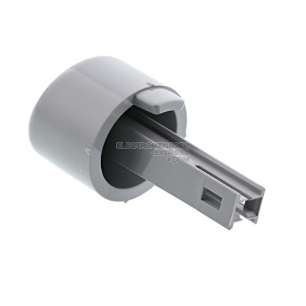 Bouton gris pour lave-linge