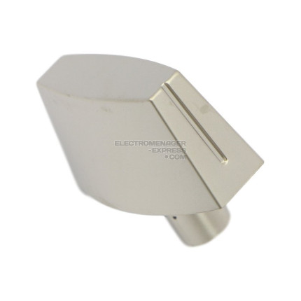 Bouton plaque nickel egw lux table de cuisson teka