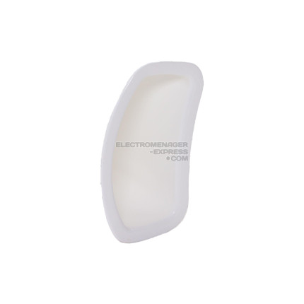 Bouton-poussoir mini blanc