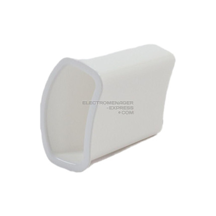 Bouton-poussoir mini blanc