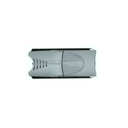 Bouton-poussoir tondeuse argent mate