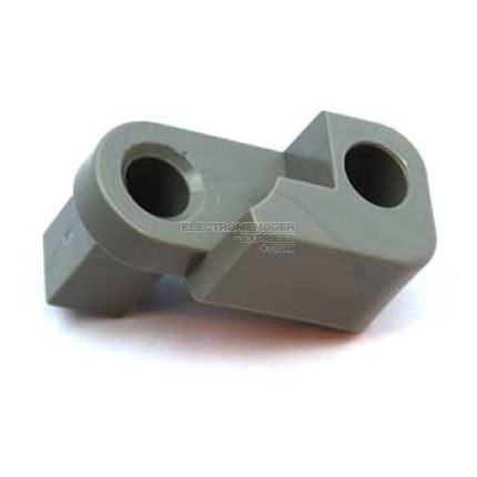 Butée de porte droite gris