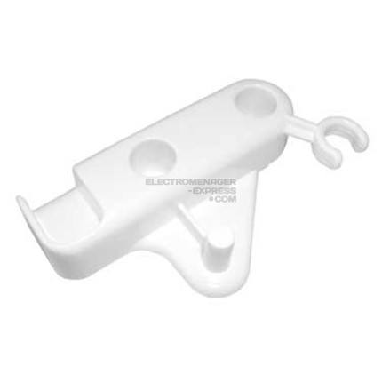 Butoir de côté droit blanc de portillon (h.70x20)