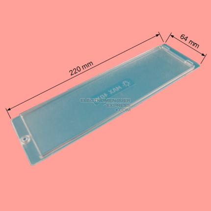 CACHE LAMPE INT. 198X59 EXT. 220X65