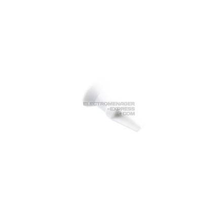 Cache-vis de poignée de porte blanc