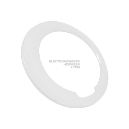 Cadre extérieur de hublot blanc pour lave-linge