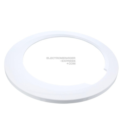 Cadre extérieur de hublot blanc pour lave-linge